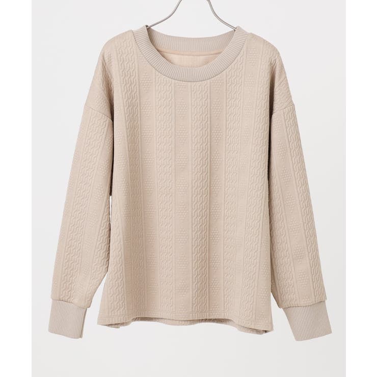 【大きいサイズ】フクレジャカードトップス | eur3 | 詳細画像15 