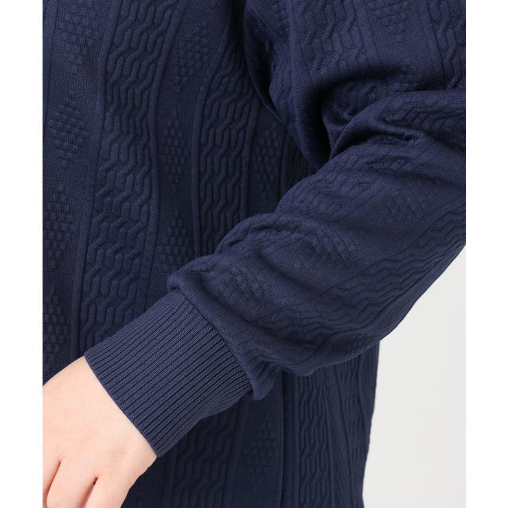 【大きいサイズ】フクレジャカードトップス | eur3 | 詳細画像7 