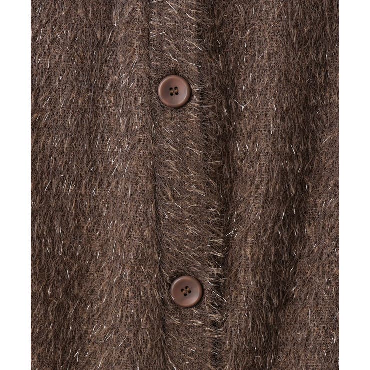 【大きいサイズ】2wayラメシャギーベスト | eur3 | 詳細画像14 