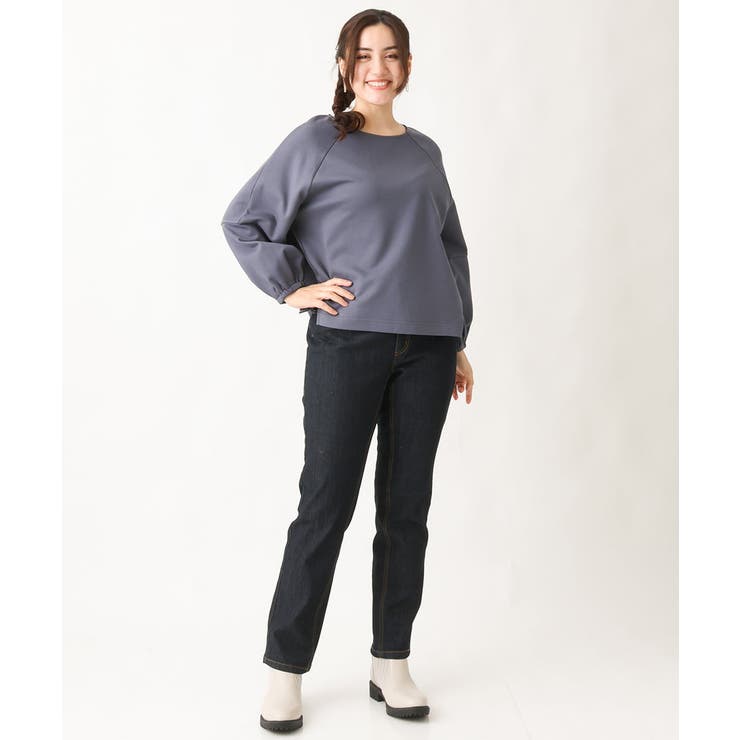 【大きいサイズ】袖ギャザートップス | eur3 | 詳細画像10 