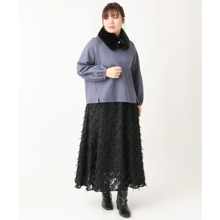 【大きいサイズ】袖ギャザートップス | eur3 | 詳細画像22 