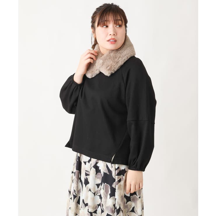 【大きいサイズ】袖ギャザートップス | eur3 | 詳細画像31 