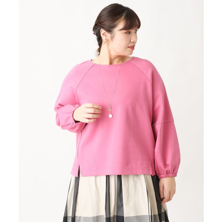 【大きいサイズ】袖ギャザートップス | eur3 | 詳細画像4 