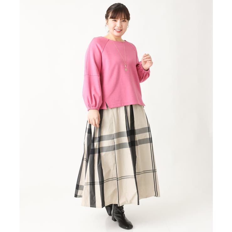 【大きいサイズ】袖ギャザートップス | eur3 | 詳細画像7 