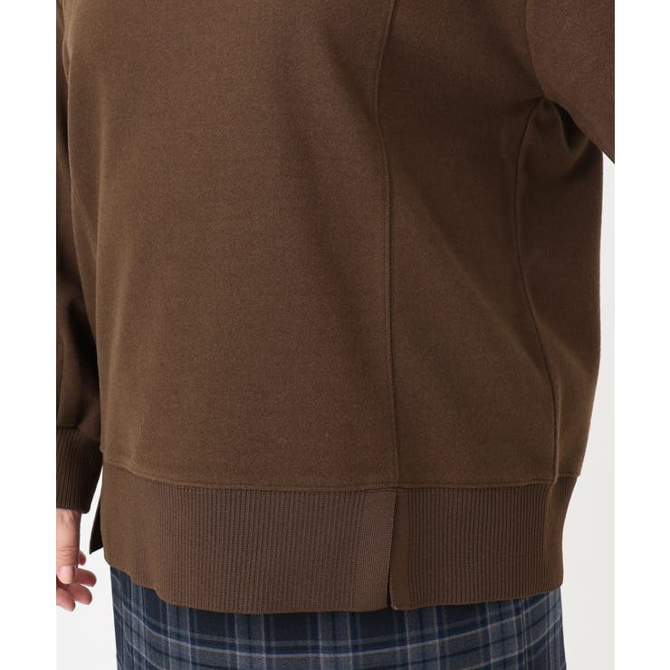 【大きいサイズ】起毛スウェットライクトップス | eur3 | 詳細画像12 