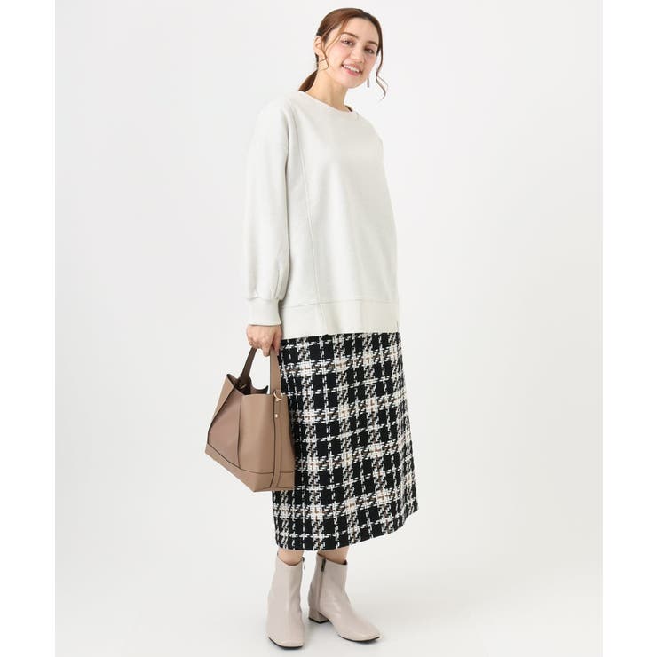 【大きいサイズ】起毛スウェットライクトップス | eur3 | 詳細画像5 