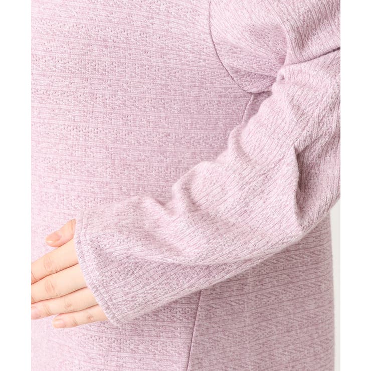 【大きいサイズ】袖タックニットソー | eur3 | 詳細画像11 