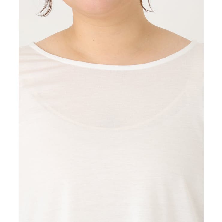 【大きいサイズ】ダンボールカットソー×レースインナーセット | eur3 | 詳細画像19 