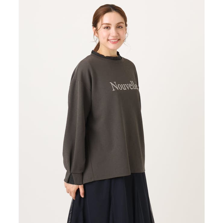 【大きいサイズ】ロゴスウェットライクプルオーバー | eur3 | 詳細画像22 