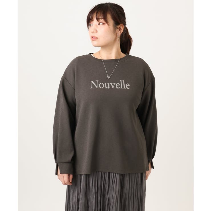 【大きいサイズ】ロゴスウェットライクプルオーバー | eur3 | 詳細画像26 