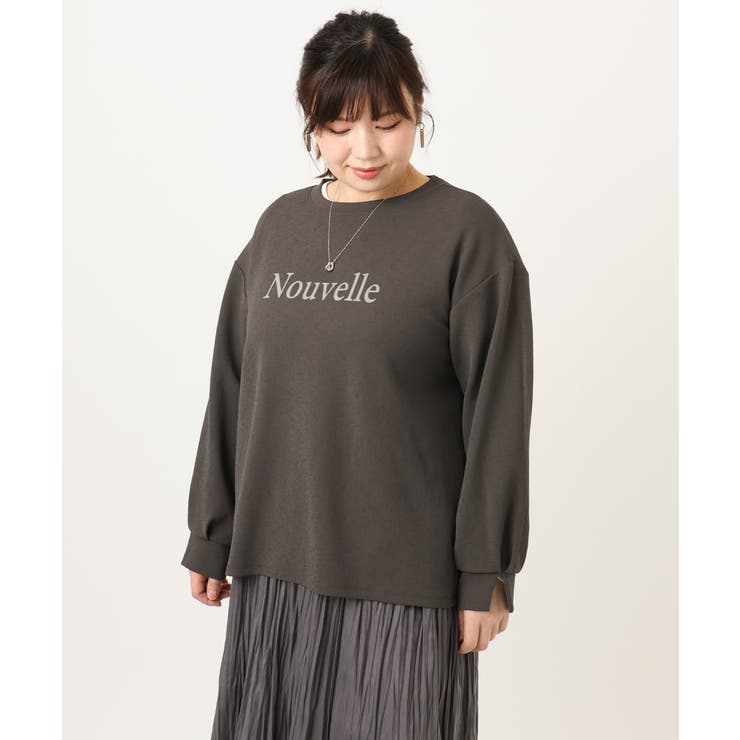 【大きいサイズ】ロゴスウェットライクプルオーバー | eur3 | 詳細画像27 