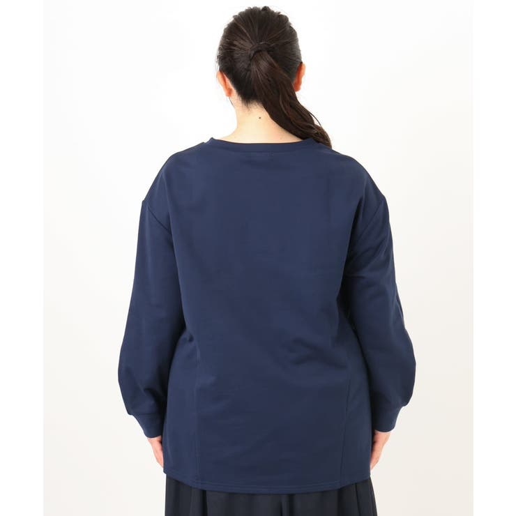 【大きいサイズ】袖ギャザーウラケプルオーバー | eur3 | 詳細画像12 