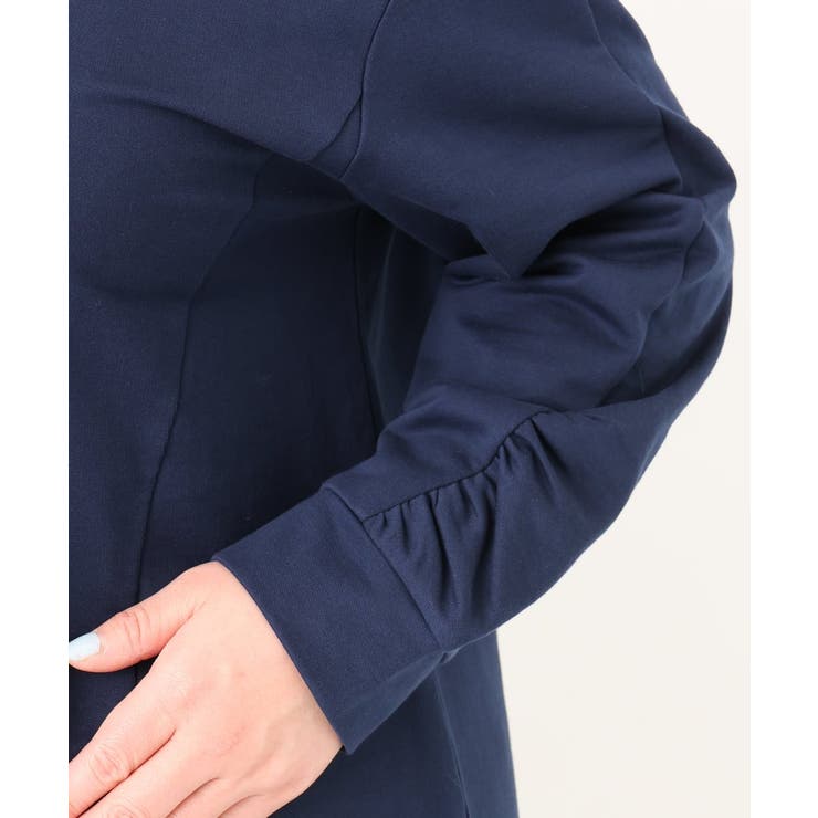 【大きいサイズ】袖ギャザーウラケプルオーバー | eur3 | 詳細画像14 