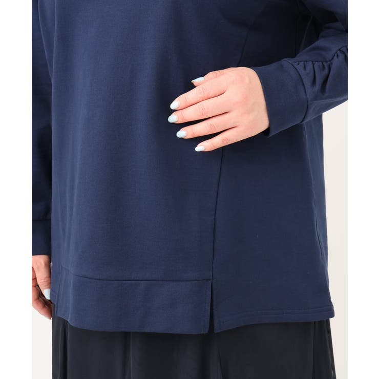 【大きいサイズ】袖ギャザーウラケプルオーバー | eur3 | 詳細画像15 