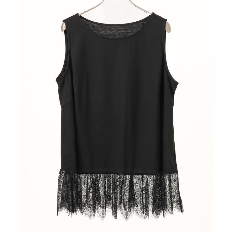 【大きいサイズ】レースヘムタンクトップ | eur3 | 詳細画像15 