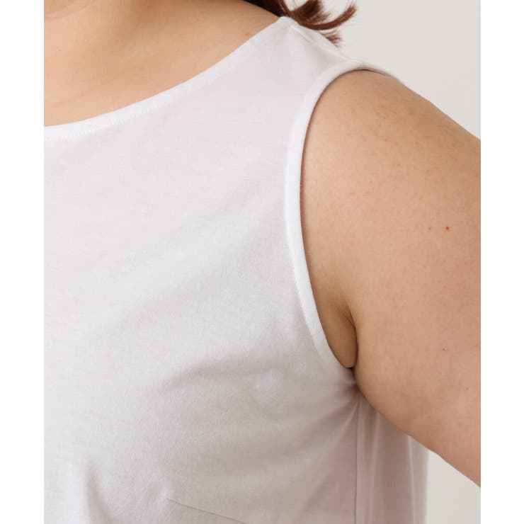 【大きいサイズ】レースヘムタンクトップ | eur3 | 詳細画像6 