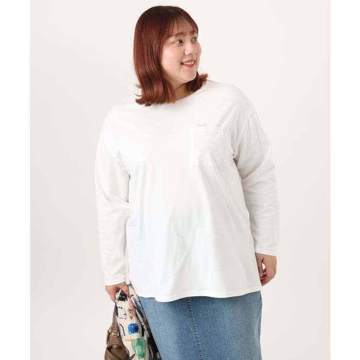 【大きいサイズ】コットン長袖Tシャツ | eur3 | 詳細画像14 