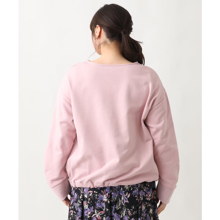 【大きいサイズ】袖ギャザー裏毛トップス | eur3 | 詳細画像8 