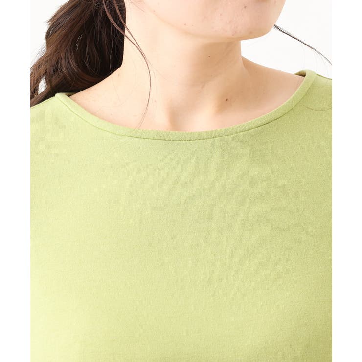 【大きいサイズ】クルーネックシアーカットソー | eur3 | 詳細画像10 