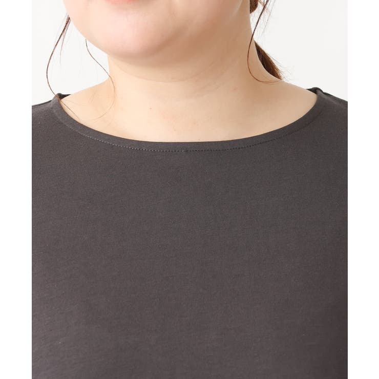 【大きいサイズ】チュールギャザーコンビチュニック | eur3 | 詳細画像9 