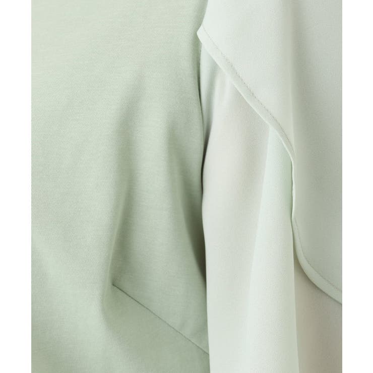 【大きいサイズ】ラッフルスリーブカットソー | eur3 | 詳細画像11 