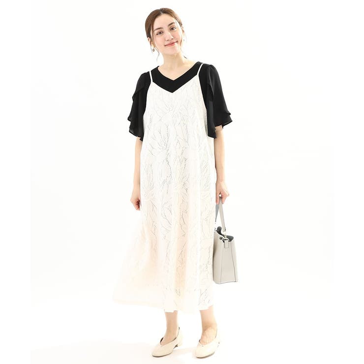 【大きいサイズ】ラッフルスリーブカットソー | eur3 | 詳細画像24 