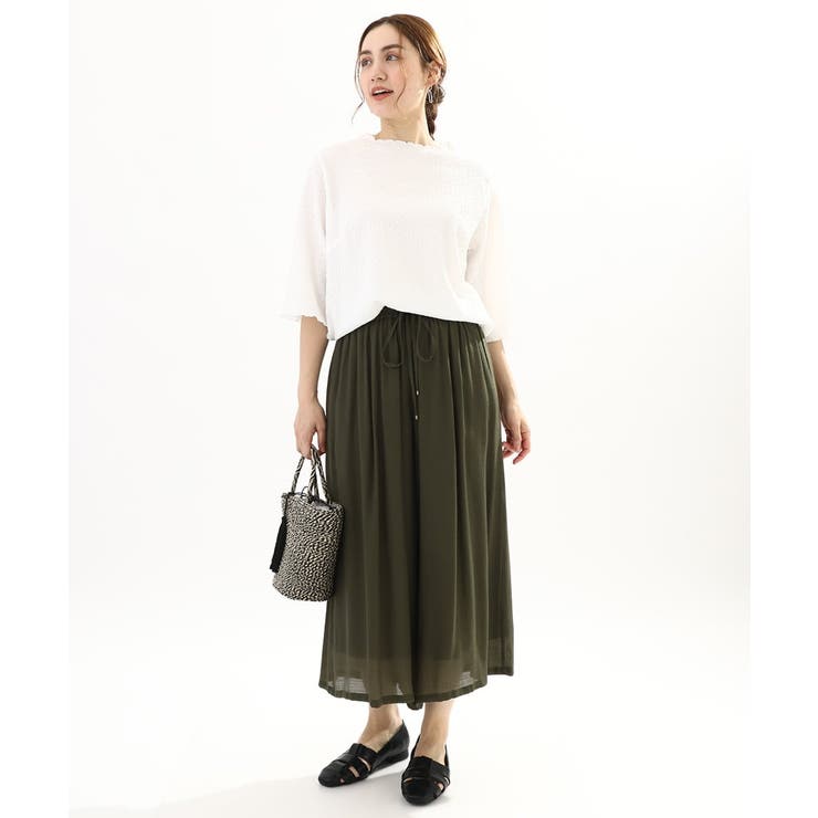 【大きいサイズ】メローぽこぽこカットソー | eur3 | 詳細画像18 