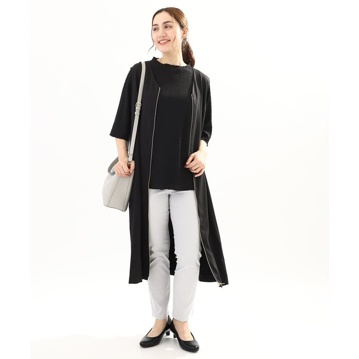 【大きいサイズ】メローぽこぽこカットソー | eur3 | 詳細画像25 