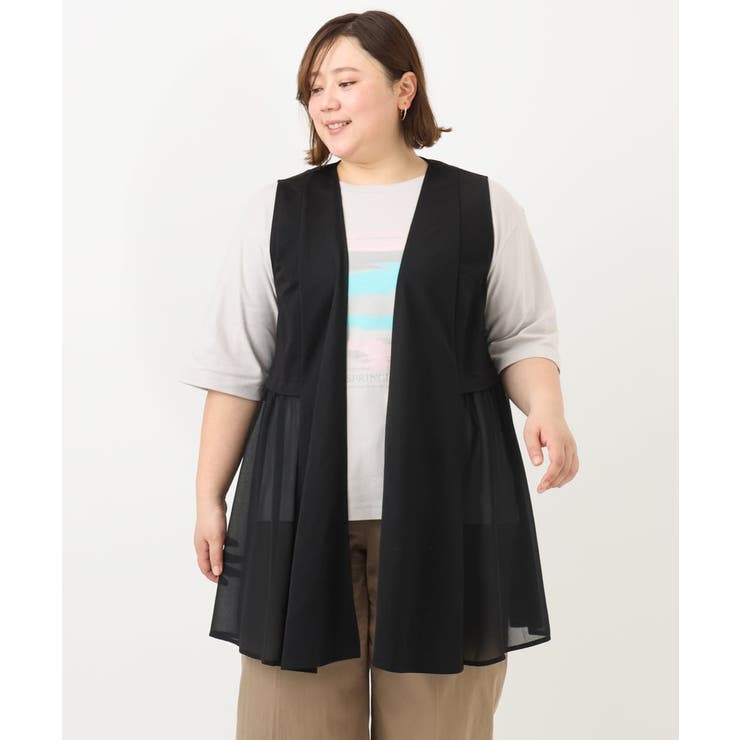 【大きいサイズ】コットンプリントTシャツ | eur3 | 詳細画像22 