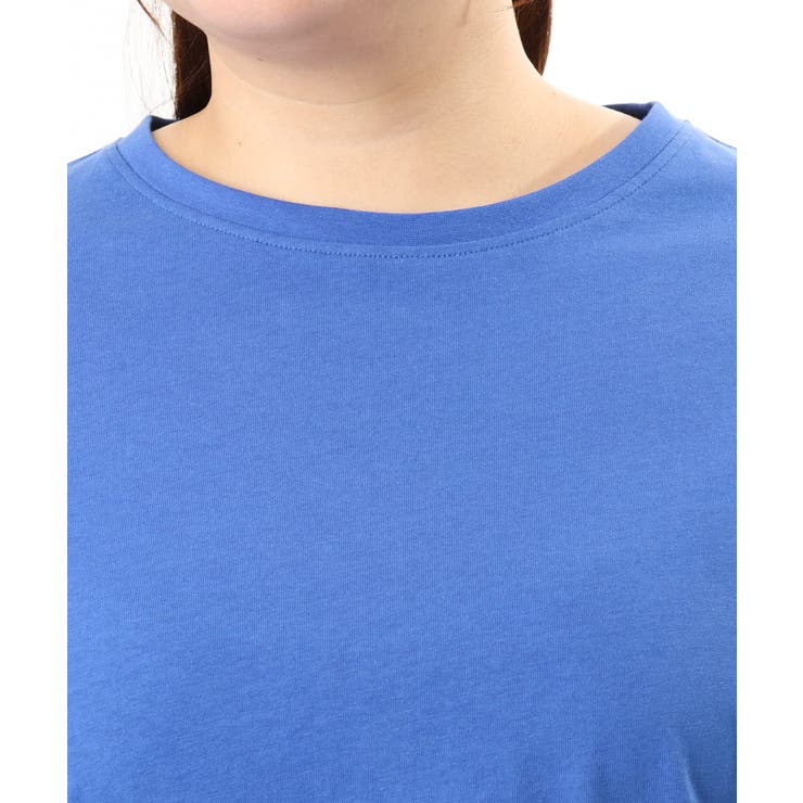 【大きいサイズ/接触冷感/UVカット】ドロップショルダーコットンTシャツ | eur3 | 詳細画像15 