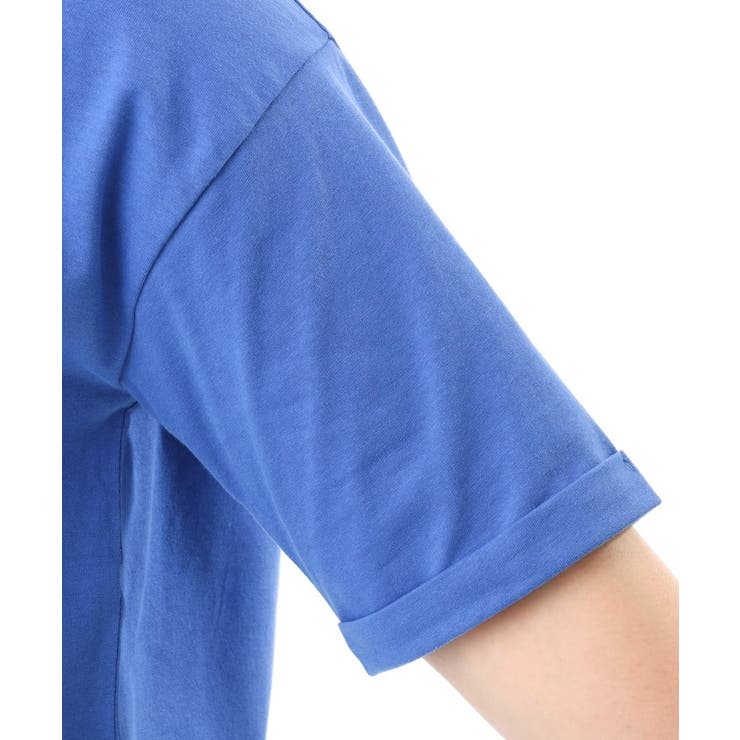 【大きいサイズ/接触冷感/UVカット】ドロップショルダーコットンTシャツ | eur3 | 詳細画像16 