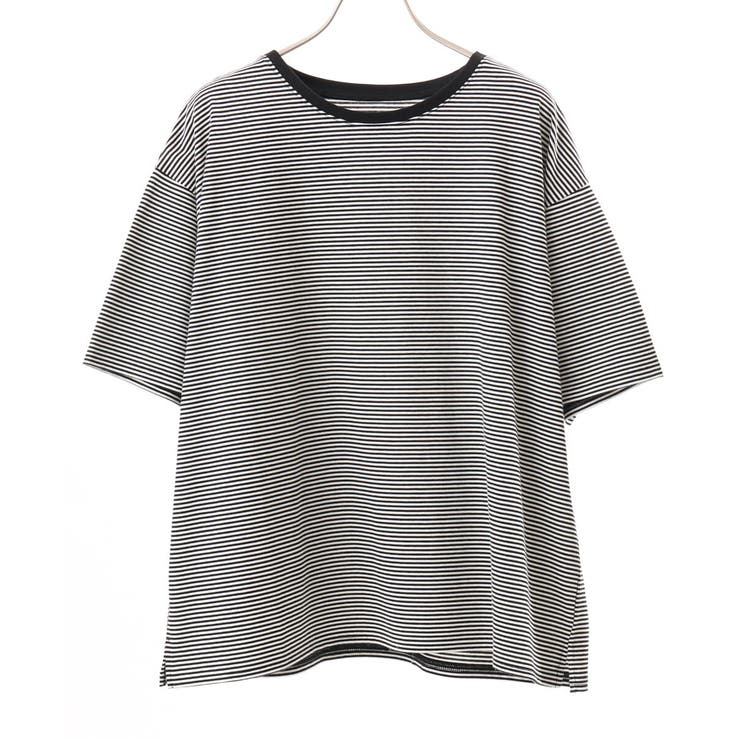 【大きいサイズ】ボーダーTシャツ | eur3 | 詳細画像21 