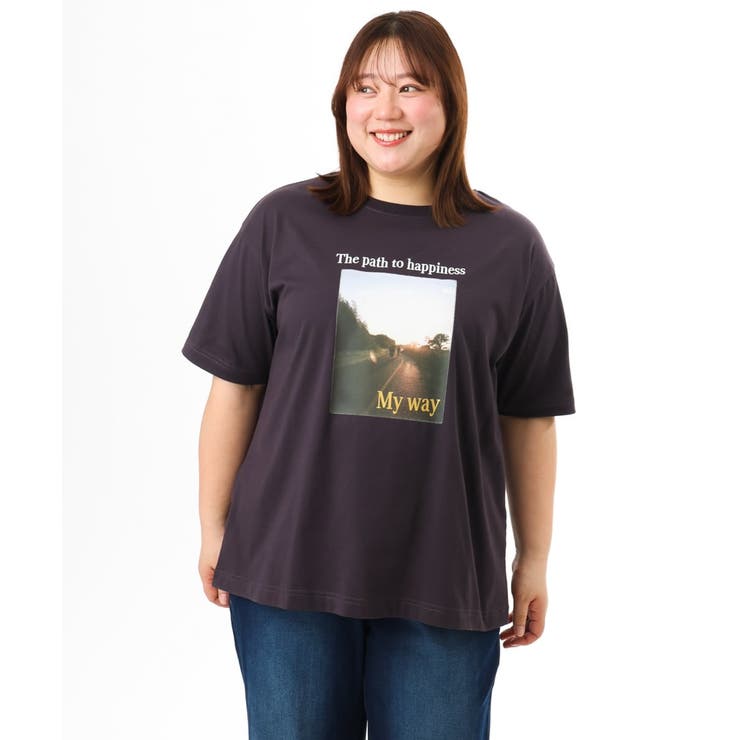 【大きいサイズ/機能素材】フォトプリントTシャツ | eur3 | 詳細画像11 