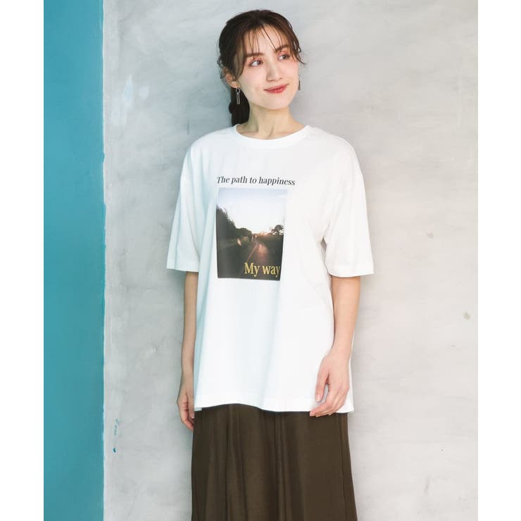 【大きいサイズ/機能素材】フォトプリントTシャツ | eur3 | 詳細画像2 
