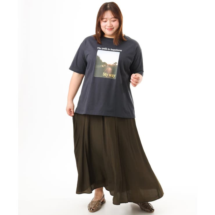 【大きいサイズ/機能素材】フォトプリントTシャツ | eur3 | 詳細画像21 