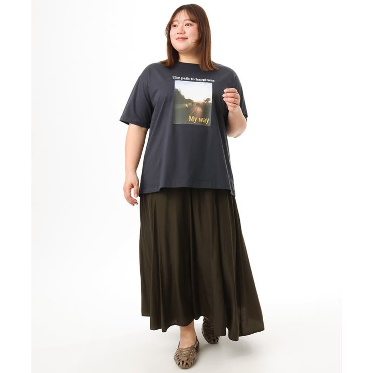 【大きいサイズ/機能素材】フォトプリントTシャツ | eur3 | 詳細画像22 