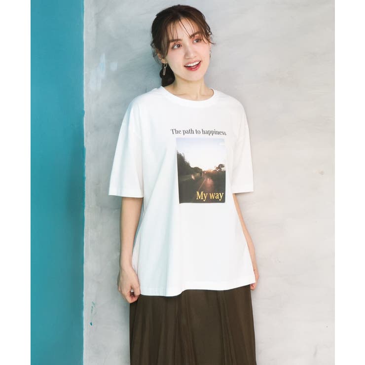 【大きいサイズ/機能素材】フォトプリントTシャツ | eur3 | 詳細画像3 
