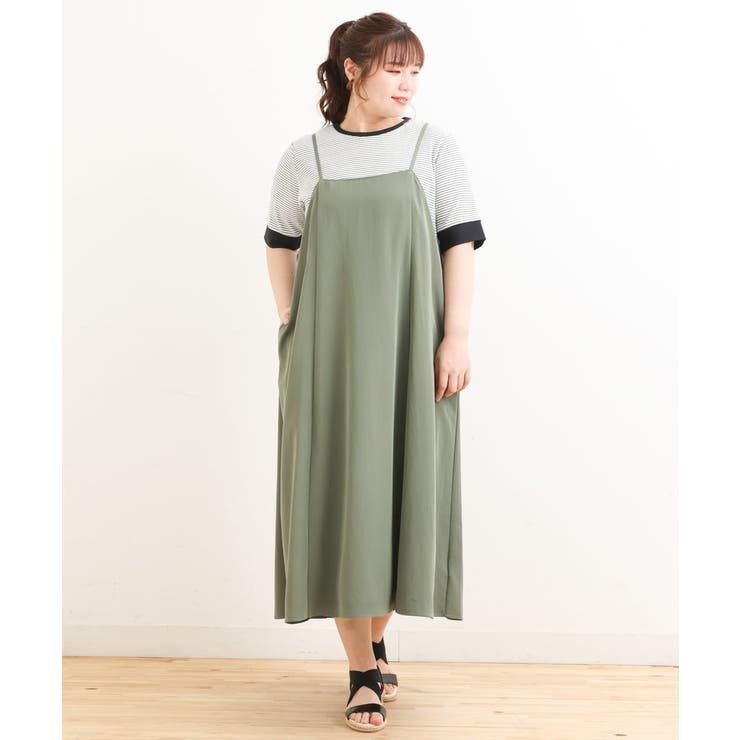 【大きいサイズ】テレコボーダーカットソー | eur3 | 詳細画像16 