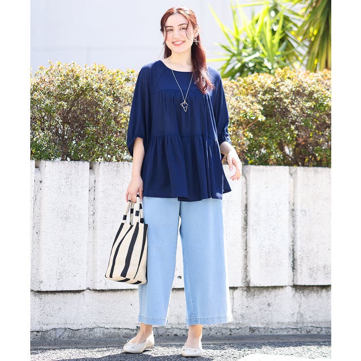 【大きいサイズ】ティアードカットソー | eur3 | 詳細画像15 