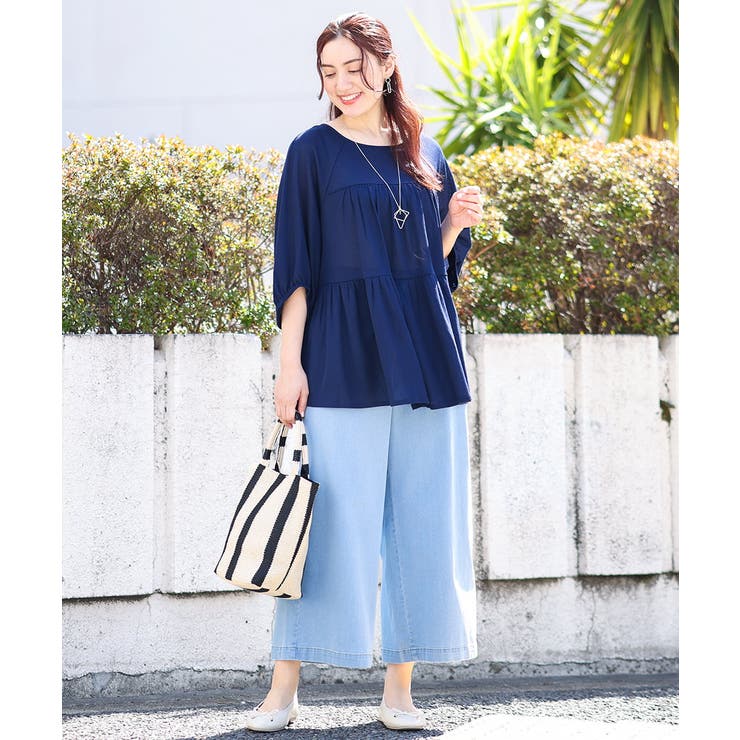 【大きいサイズ】ティアードカットソー | eur3 | 詳細画像16 