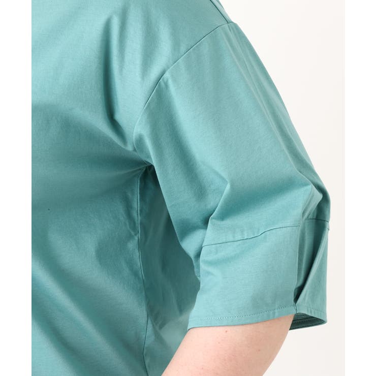 【大きいサイズ】コクーンスリーブカットソー | eur3 | 詳細画像10 