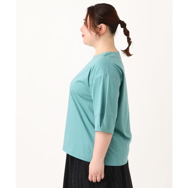 【大きいサイズ】コクーンスリーブカットソー | eur3 | 詳細画像7 