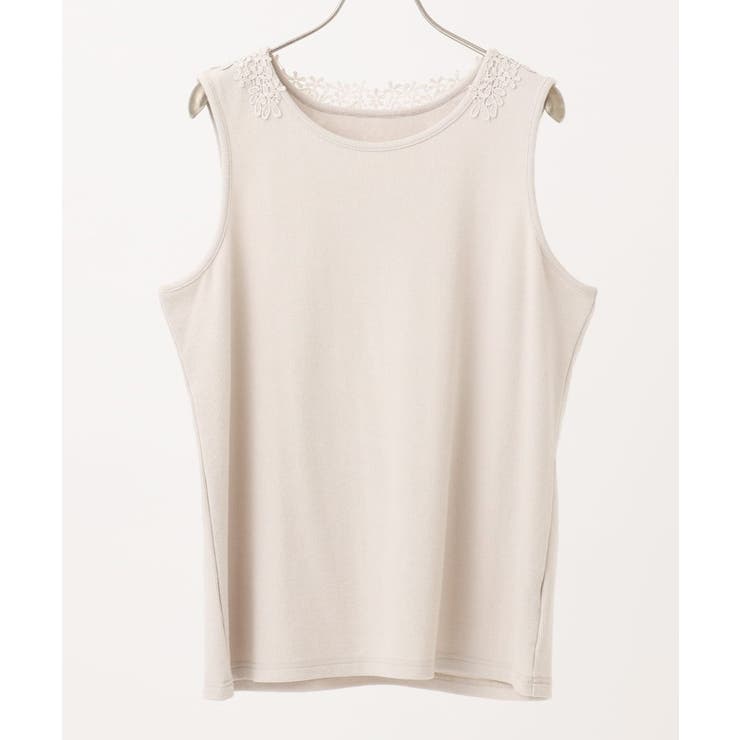 【大きいサイズ】レースタンクトップ | eur3 | 詳細画像1 