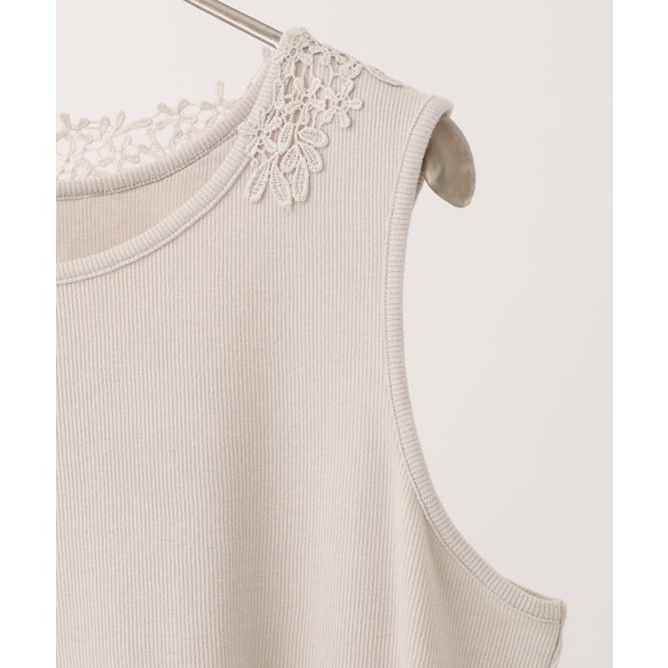 【大きいサイズ】レースタンクトップ | eur3 | 詳細画像4 