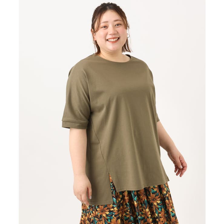 【大きいサイズ】ゆるシルエットプルオーバー | eur3 | 詳細画像2 