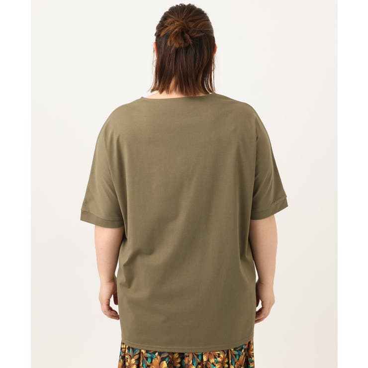 【大きいサイズ】ゆるシルエットプルオーバー | eur3 | 詳細画像4 