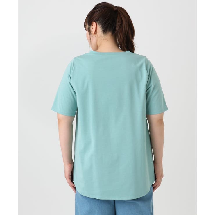 【大きいサイズ/機能素材アイテム】汗染み防止Tシャツ | eur3 | 詳細画像4 