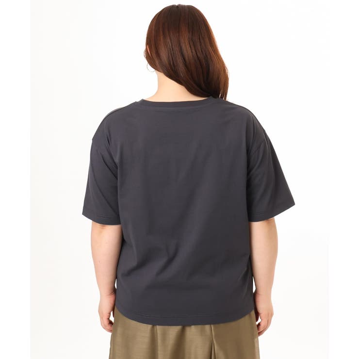 【大きいサイズ/機能素材】フロッキーロゴTシャツ | eur3 | 詳細画像11 