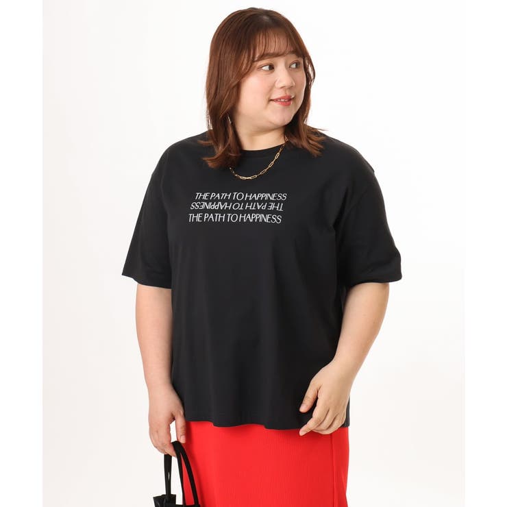 【大きいサイズ/機能素材】フロッキーロゴTシャツ | eur3 | 詳細画像19 