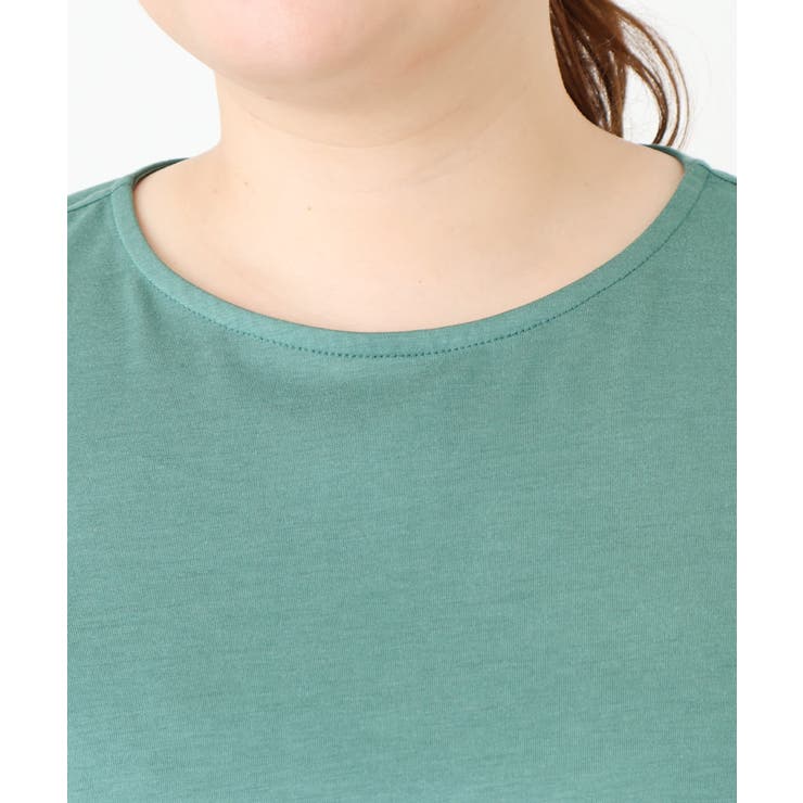 【大きいサイズ】シアーねじり袖トップス | eur3 | 詳細画像8 